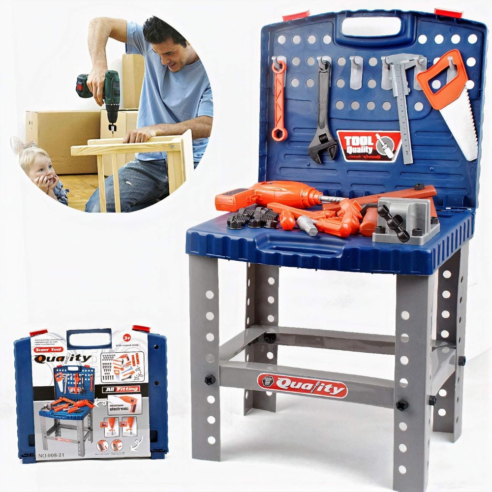 Tools Workshop For Kids - Banco da lavoro per attrezzi giocattolo