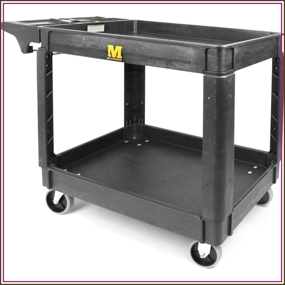 Workshop Tools Shelf - Carrello di Servizio a 2 Ripiani