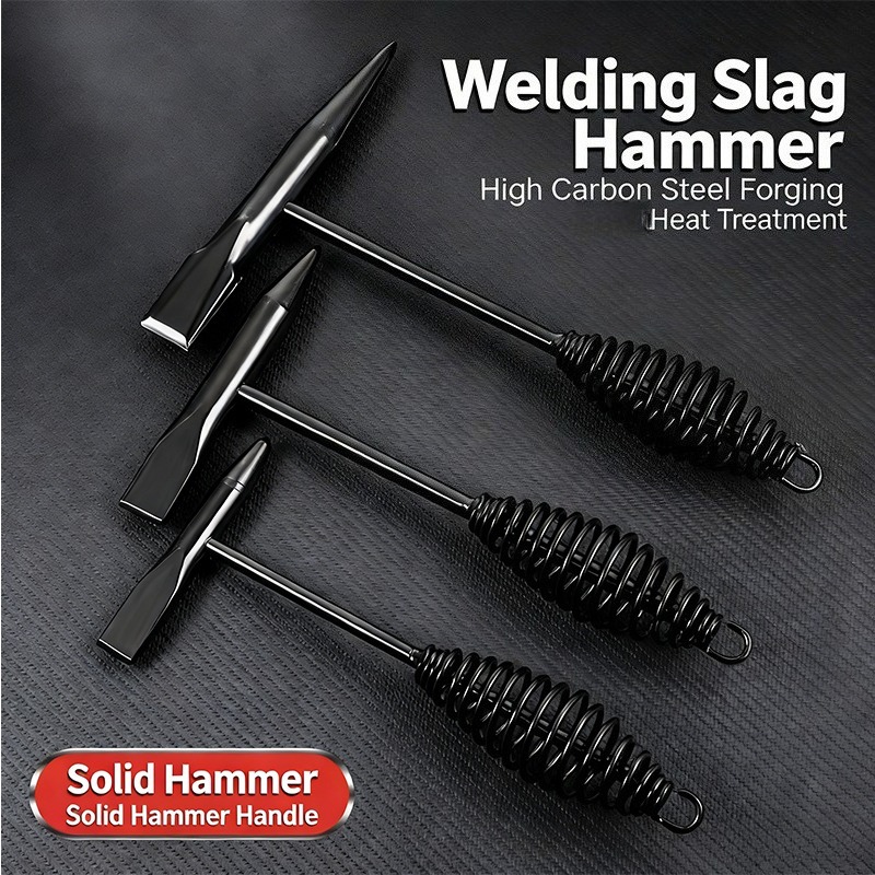 Workshop Tools Hammer - Martello per Scorie Saldato in Acciaio
