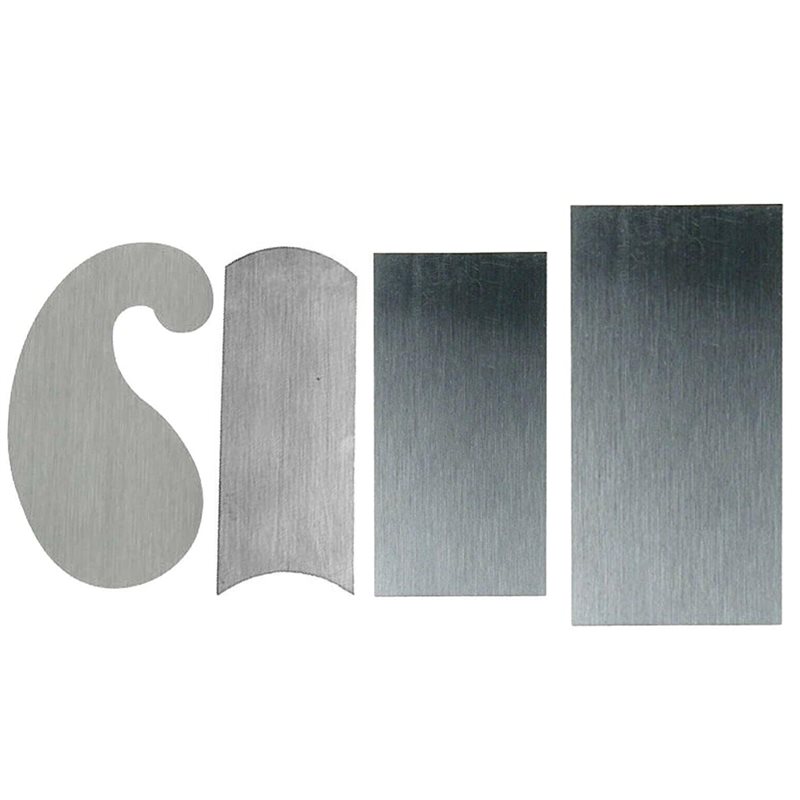 Card Scraper Cabinet - Raschietti per mobili curvi AB34 -