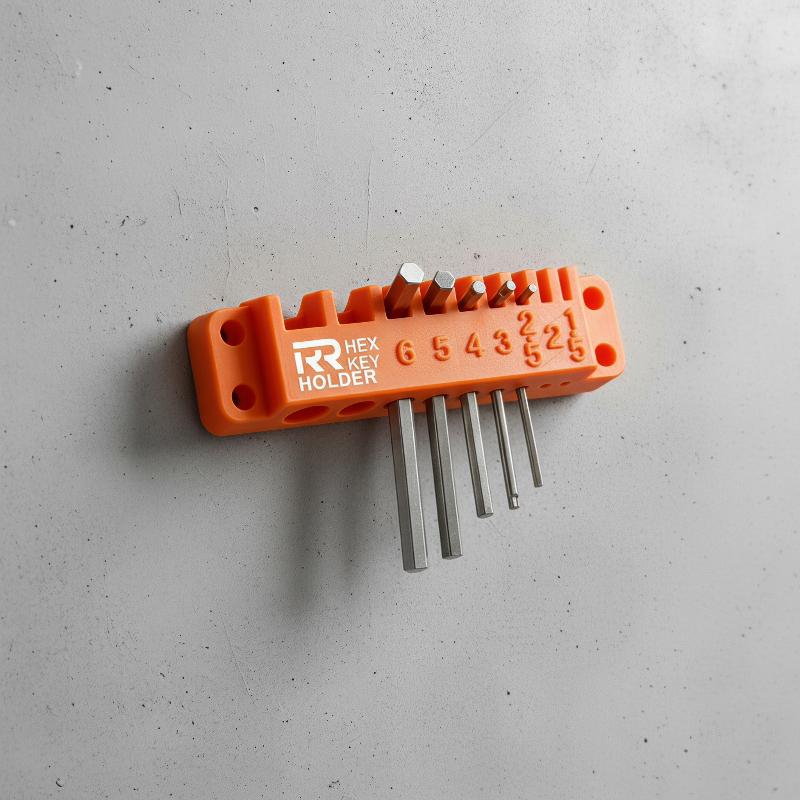Workshop Marking Tools - Porta-utensili esagonale con 10 misure marcate,