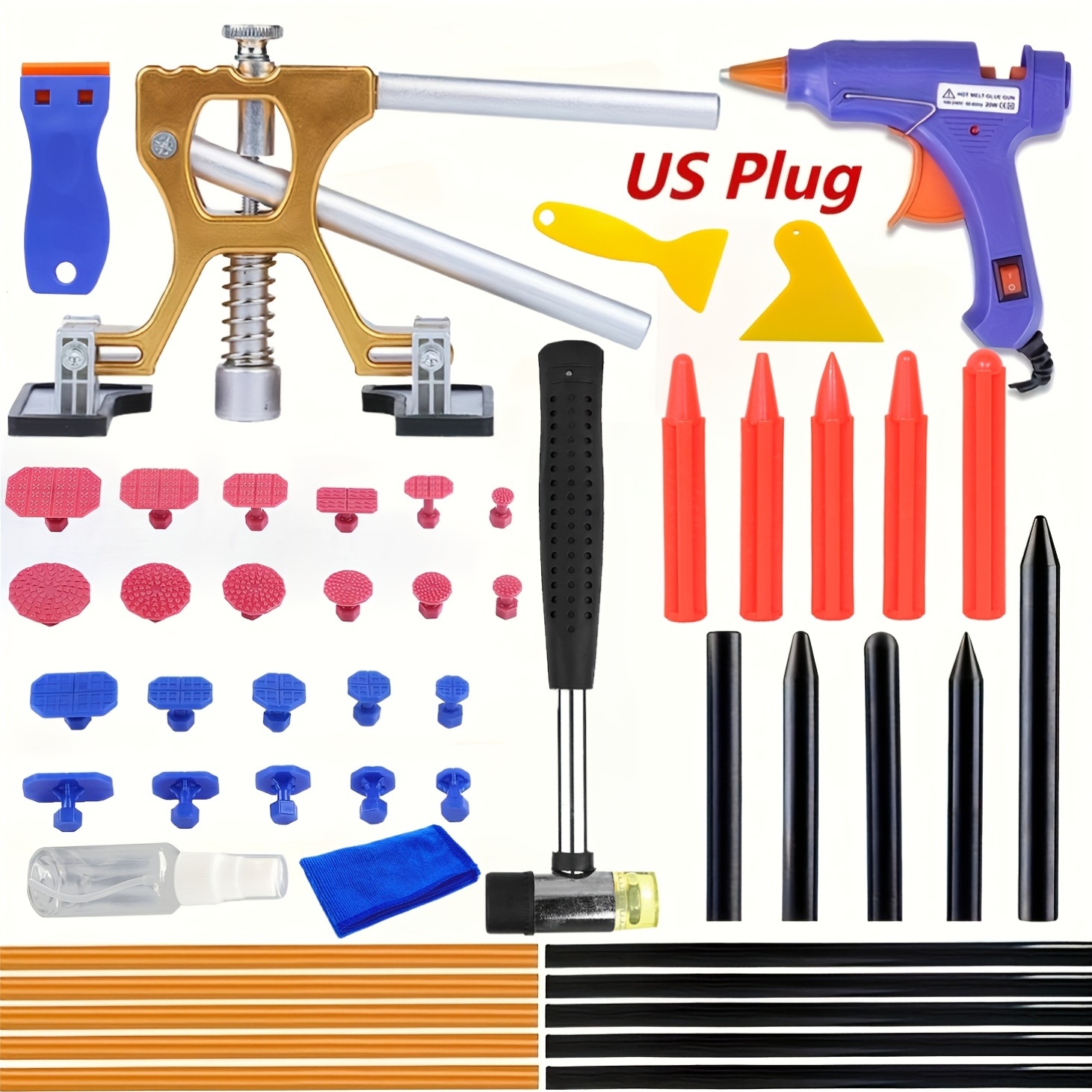 Car Workshop Tools And Equipment - Nuovo Kit Professionale Regolabile per Riparazione