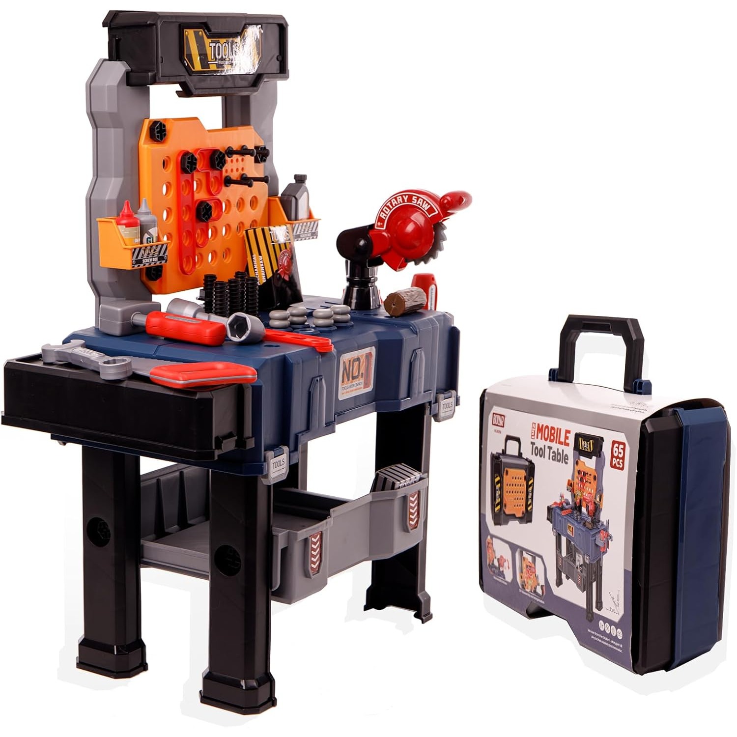 65PCS Set di panche per attrez - Tools Workshop For Kids recensione e prezzo