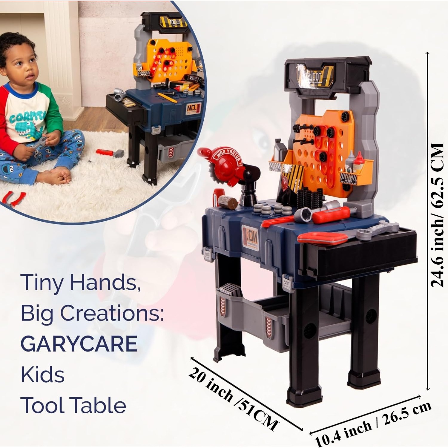 65PCS Set di panche per attrez - Tools Workshop For Kids recensione e prezzo