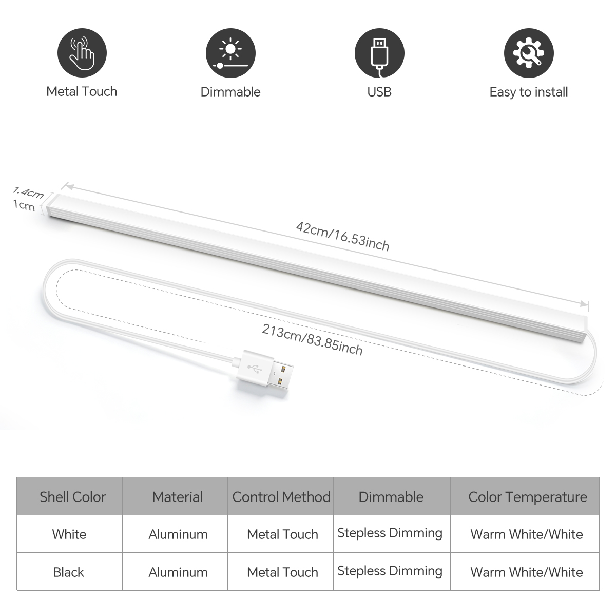 Barra Luminosa LED Dimmerabile - Workshop Tools Shelf recensione e prezzo