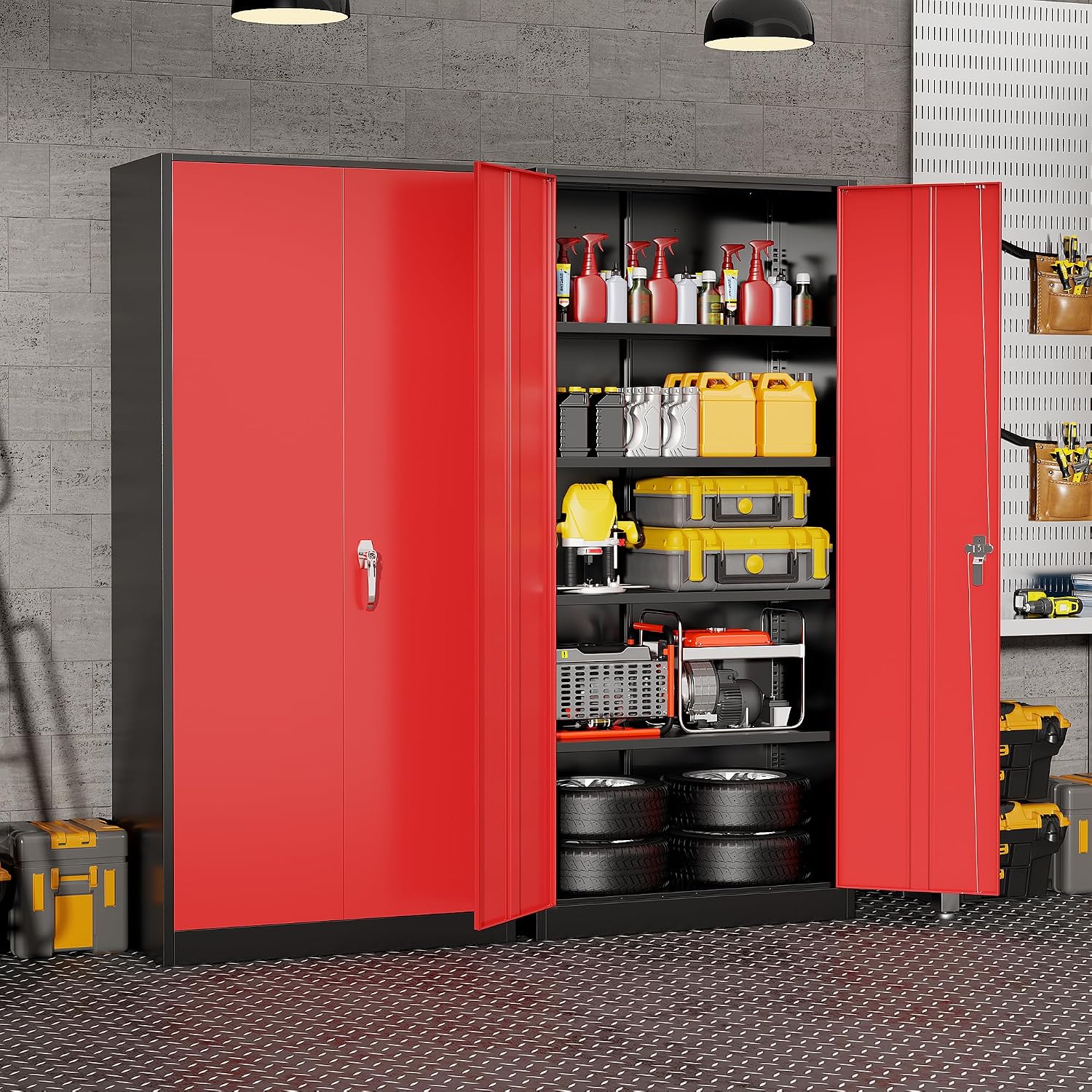 Armadio Metallico Resistente p - Workshop Tools Shelf recensione e prezzo