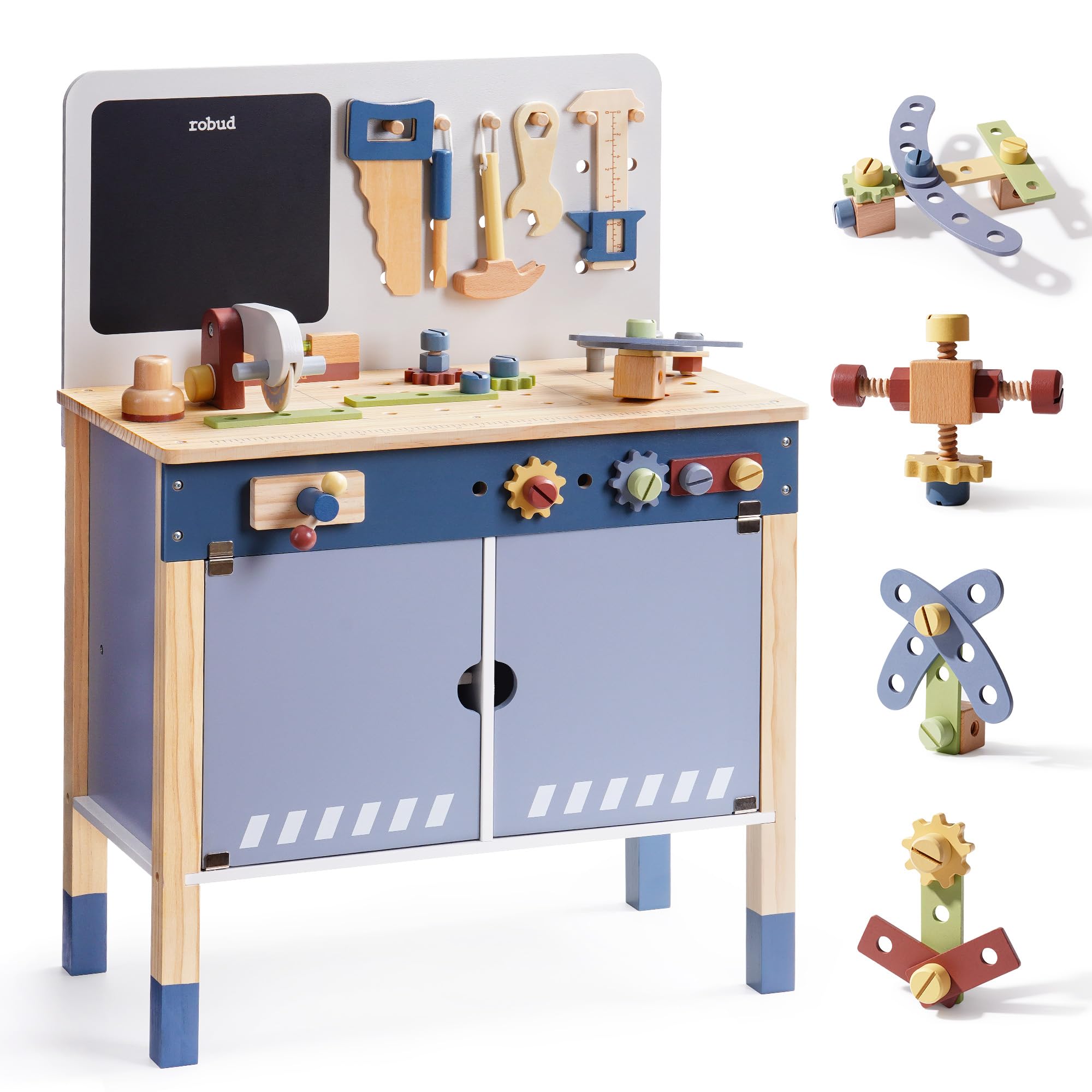 ROBUD Banco da Lavoro in Legno - Tools Workshop For Kids recensione e prezzo