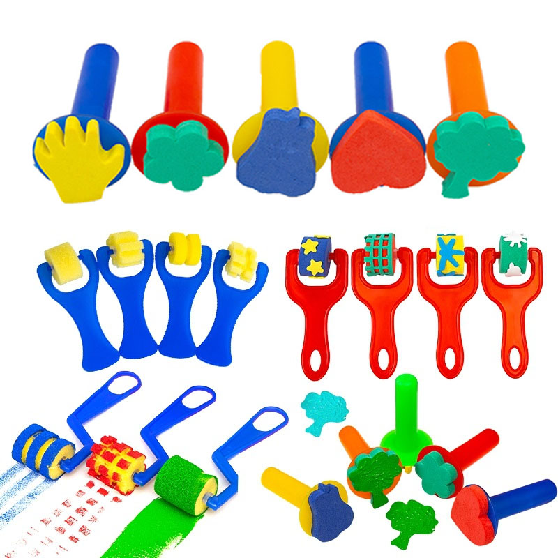 Kit di pennelli per timbri in  - Tools Workshop For Kids recensione e prezzo