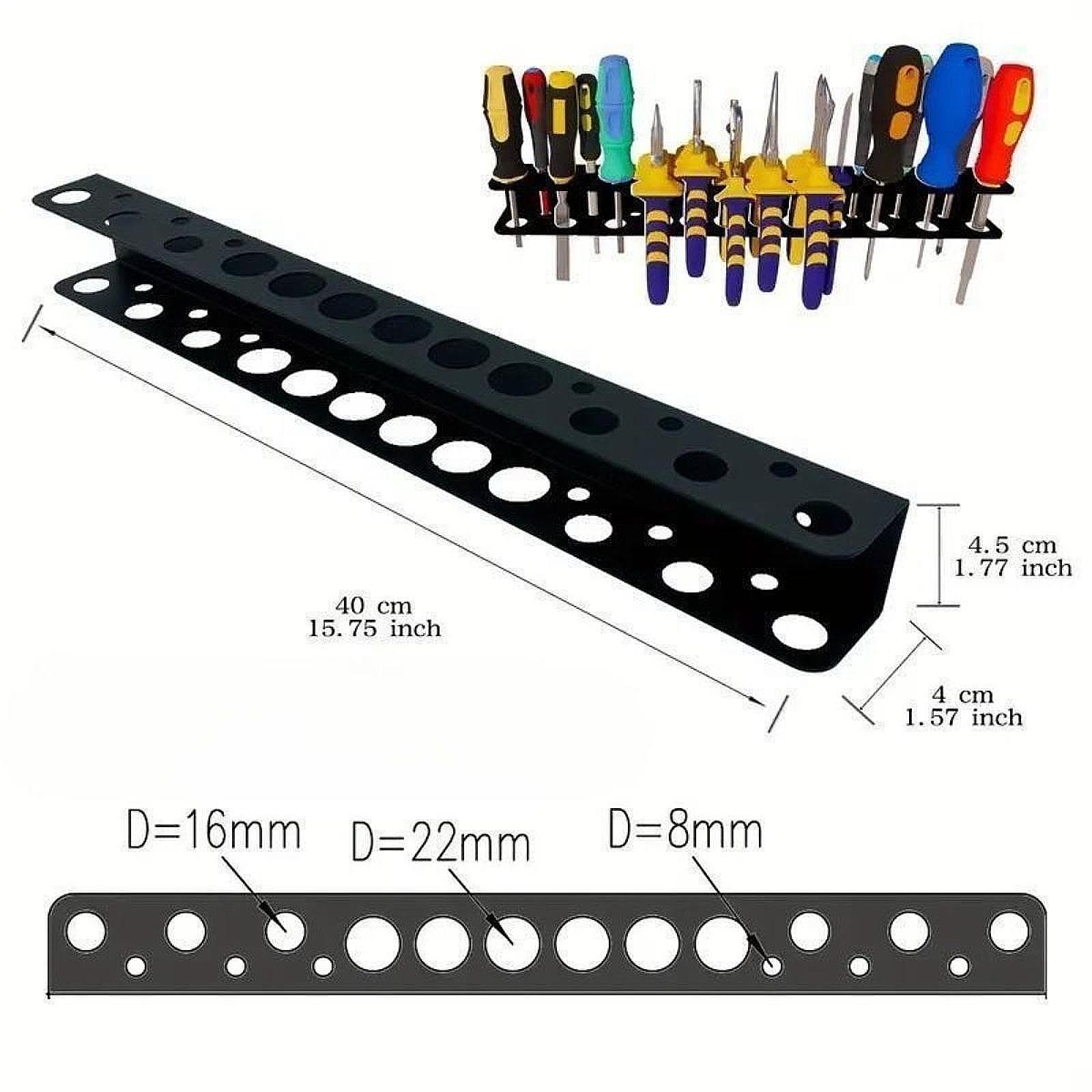 Porta Cacciaviti da Parete, Me - Workshop Tools Shelf recensione e prezzo