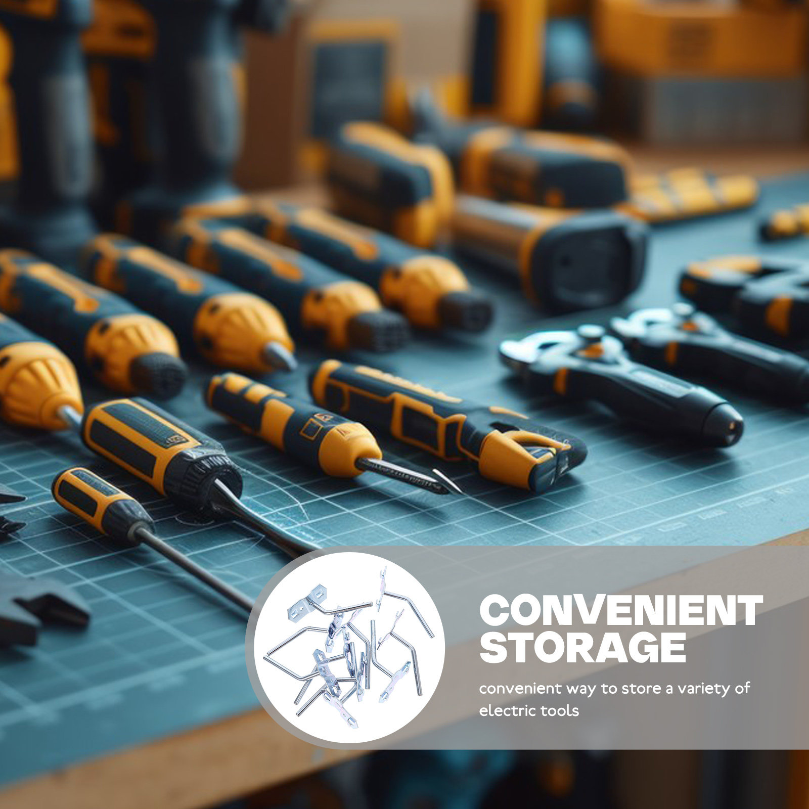 10 ganci da garage resistenti, - Workshop Tools Shelf recensione e prezzo