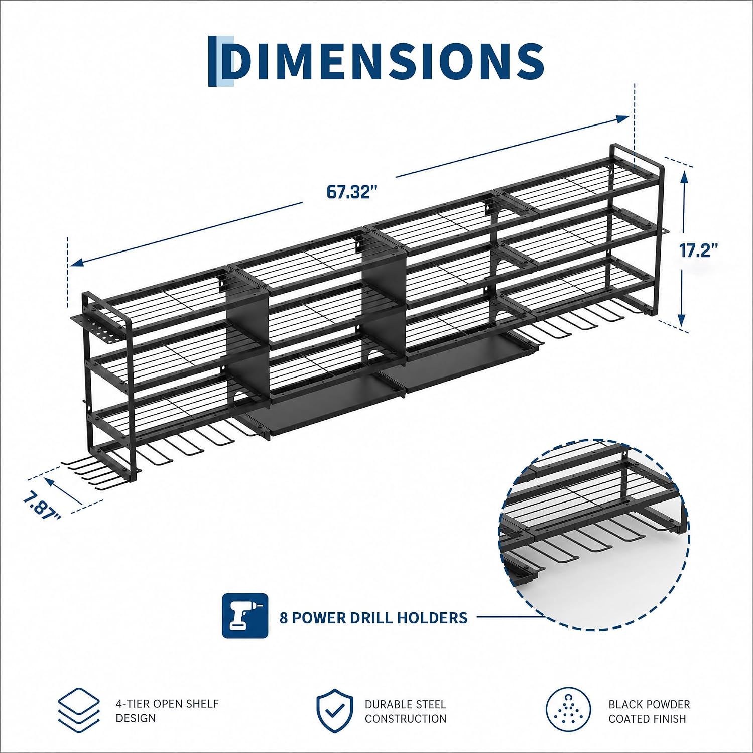 Organizzatore per Utensili Ele - Workshop Tools Shelf recensione e prezzo