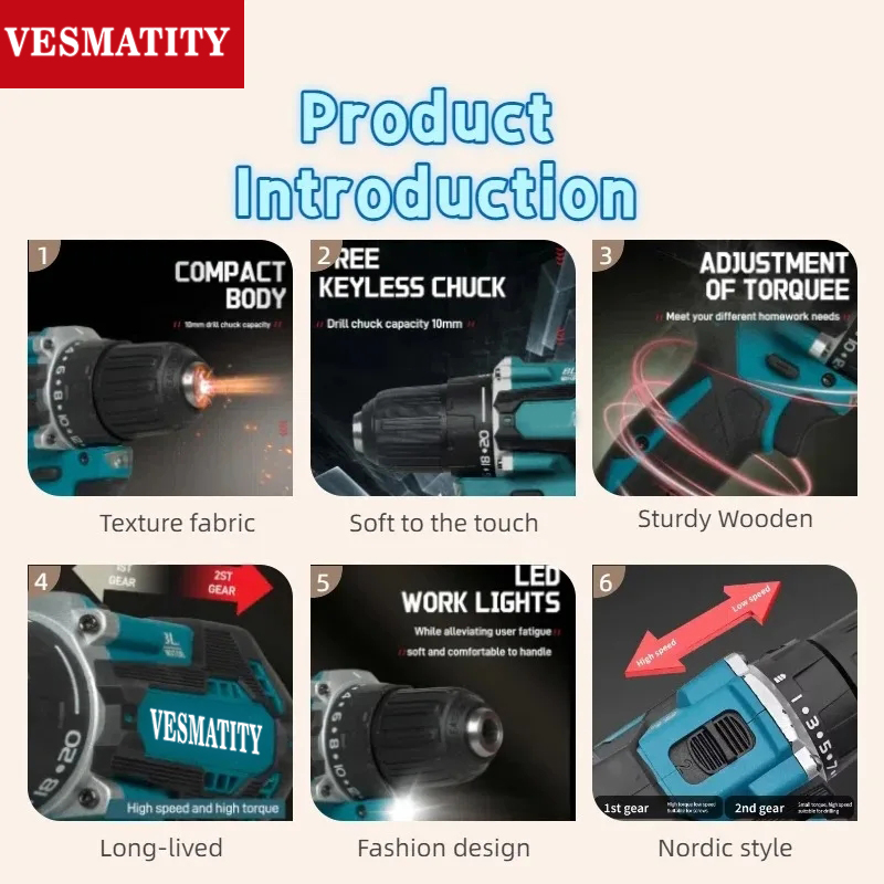 DDF487 Trapano Avvitatore a Ba - Makita Drill Ddf484 recensione e prezzo
